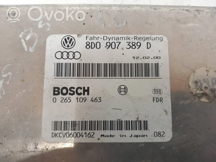 Volkswagen PASSAT B5 Aktiivijousituksen ohjainlaite (ESP) 8D0907389D