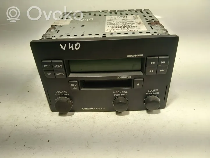 Volvo S40, V40 Radio/CD/DVD/GPS-pääyksikkö 30887083