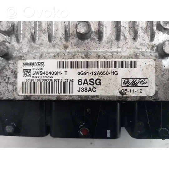 Ford S-MAX Sterownik / Moduł ECU 6G9112A650HG