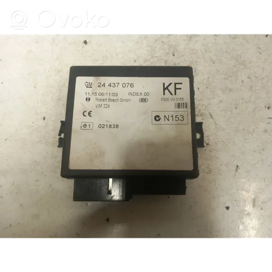 Opel Zafira A Module confort 24437076