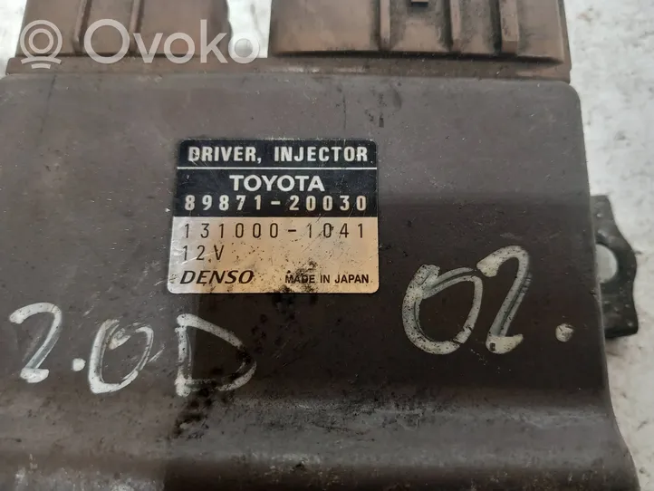 Toyota RAV 4 (XA20) Centralina/modulo impianto di iniezione 8987120030