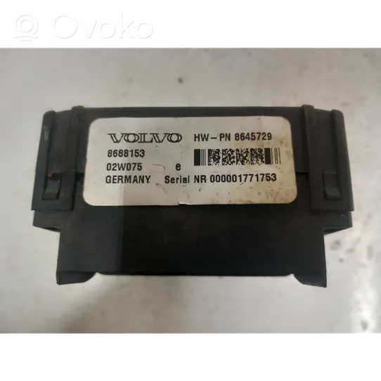 Volvo S60 Boîte à fusibles 8688153