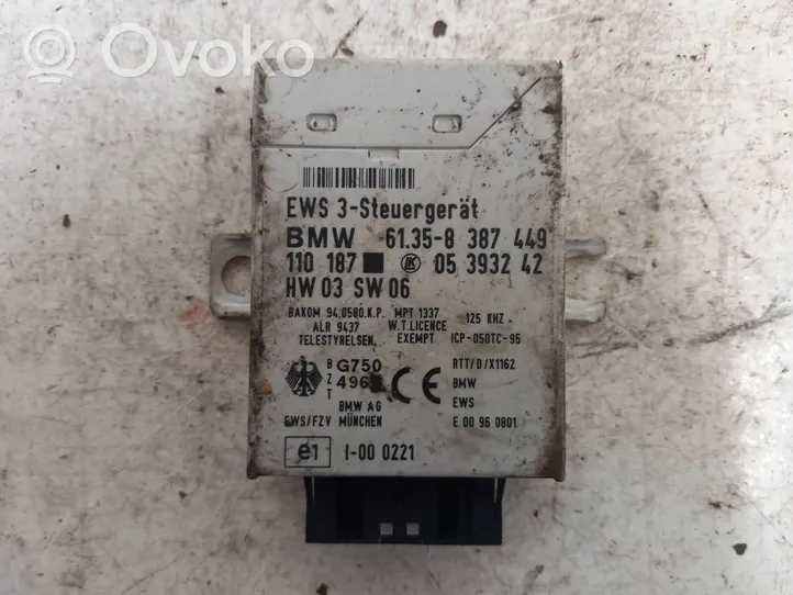 BMW 5 E39 Kit calculateur ECU et verrouillage 05393242