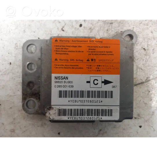 Nissan Almera Tino Turvatyynyn ohjainlaite/moduuli 98820BU900