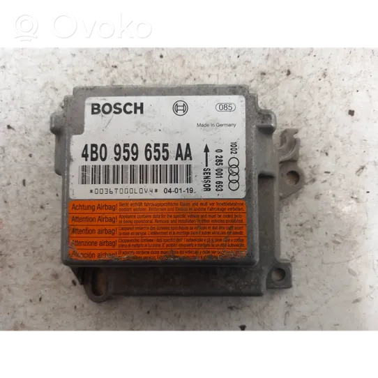 Audi A6 S6 C5 4B Module de contrôle airbag 4B0959655AA