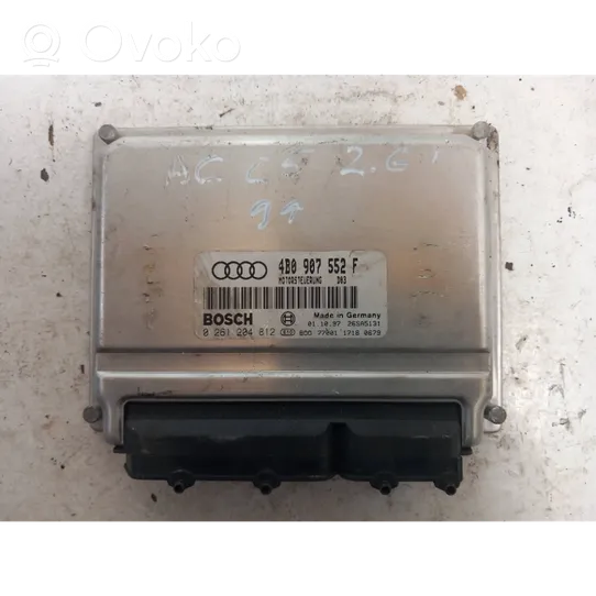 Audi A6 S6 C5 4B Calculateur moteur ECU 4B0907552F