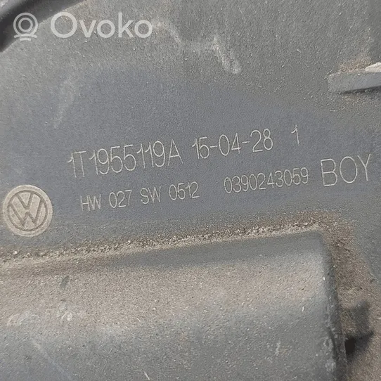 Volkswagen Caddy Mechanizm i silniczek wycieraczek szyby przedniej / czołowej 2K1955023H