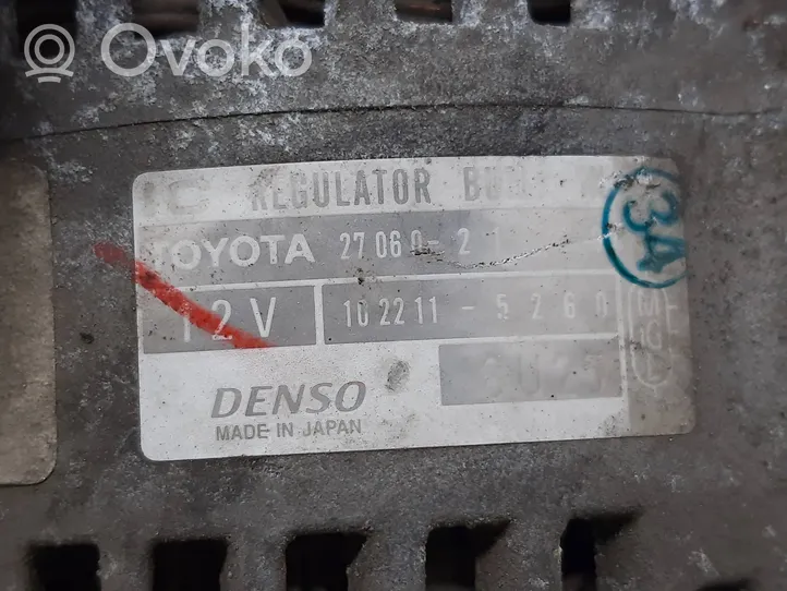 Toyota Yaris Verso Generatore/alternatore 1022115260