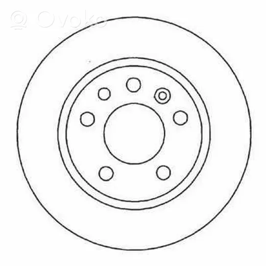 Saab 9-3 Ver1 Tarcza hamulca tylnego 5391578