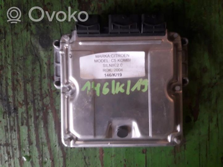 Citroen C5 Unité de commande, module ECU de moteur 0281011524