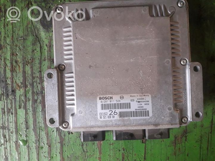 Citroen C5 Unité de commande, module ECU de moteur 0281011524