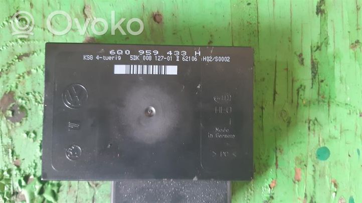 Skoda Fabia Mk1 (6Y) Module de contrôle carrosserie centrale 6Q0959433H