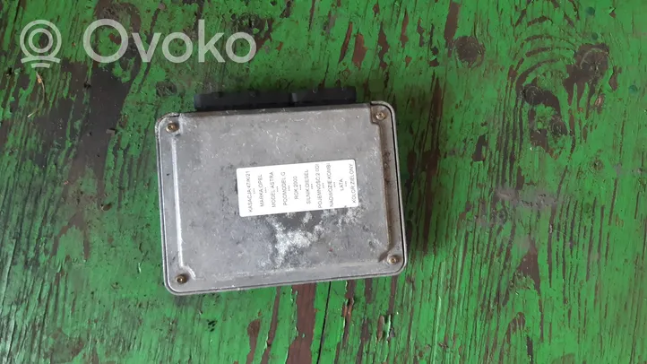 Opel Astra G Unité de commande, module ECU de moteur 