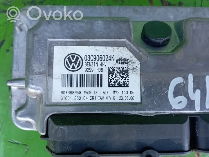 Volkswagen Golf V Unité de commande, module ECU de moteur 03C906024K