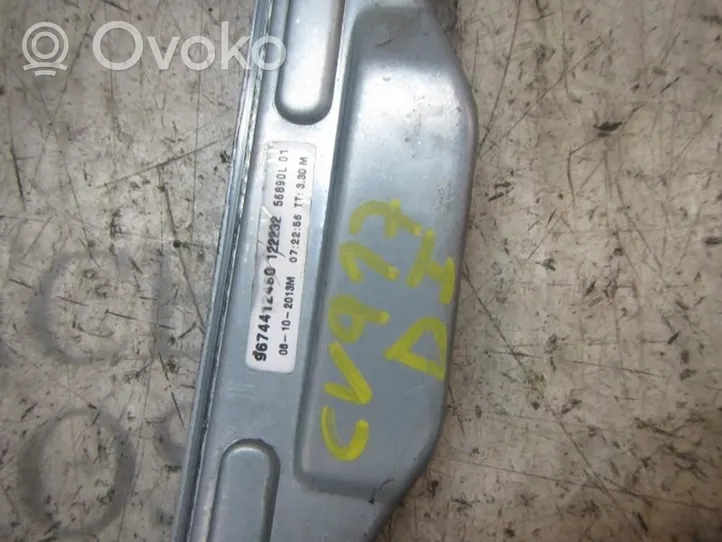 Citroen C-Elysée Manualny podnośnik szyby drzwi przednich 9674412480