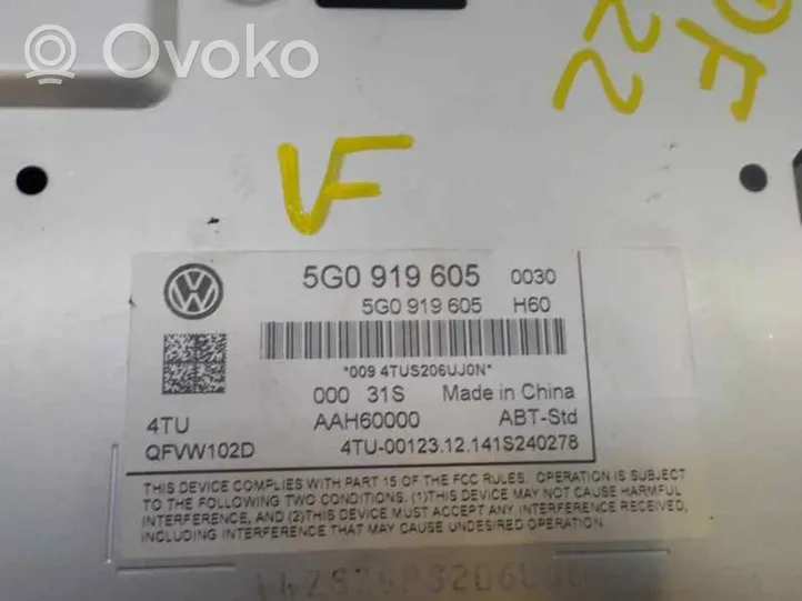 Volkswagen Golf SportWagen HUD-näyttö 5G0919605