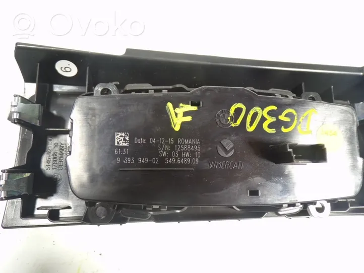 BMW 1 F20 F21 Przycisk / Pokrętło regulacji oświetlenia deski rozdzielczej 61316847514