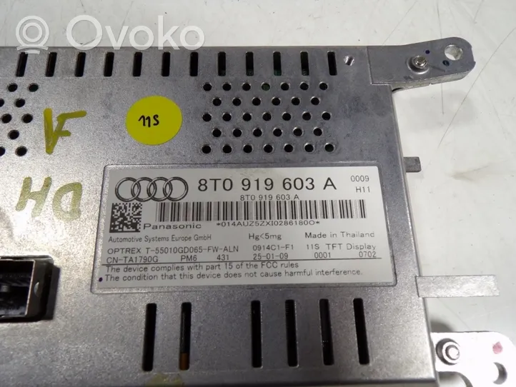 Audi A5 8T 8F HUD-näyttö 8T0057603E