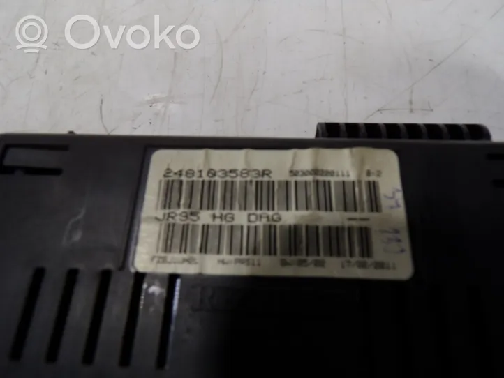 Renault Grand Modus Tachimetro (quadro strumenti) 248103583R