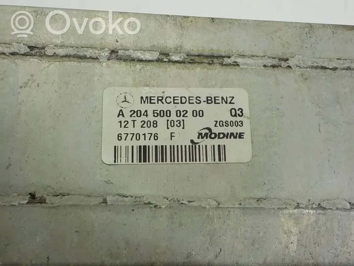 Mercedes-Benz CLK AMG A208 C208 Chłodnica powietrza doładowującego / Intercooler A2045000200