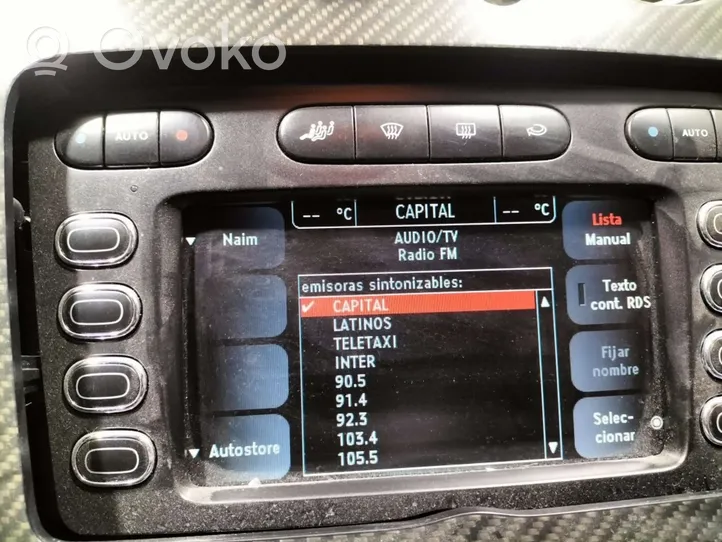 Bentley Continental Radio/CD/DVD/GPS-pääyksikkö 3W0035007P