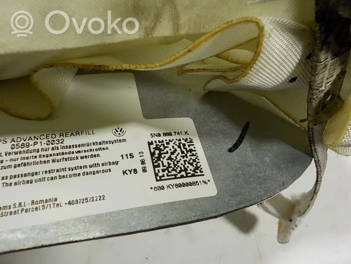 Volkswagen Tiguan Poduszka powietrzna Airbag drzwi przednich 5N0880741L