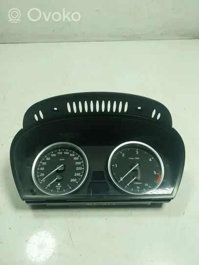 BMW X6 M Spidometras (prietaisų skydelis) 62109236833