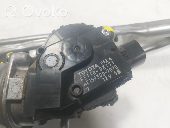 Toyota Hilux (AN120, AN130) Moteur d'essuie-glace 851100K171