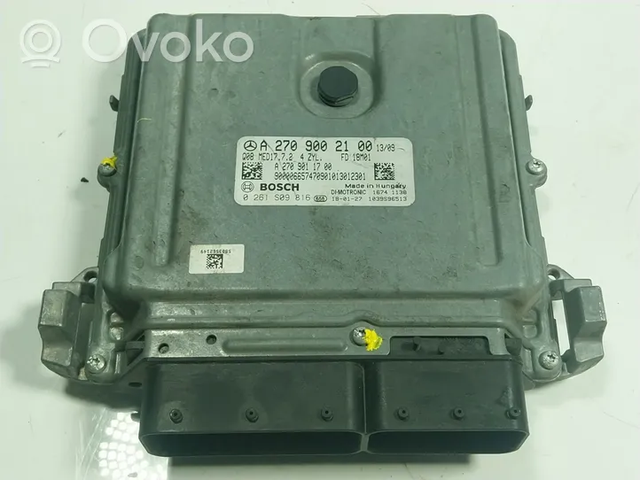 Mercedes-Benz GLA W156 Engine control unit/module A2709002100