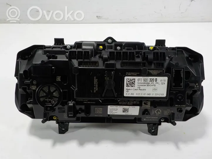 Seat Ibiza V (KJ) Tachimetro (quadro strumenti) 6F0920320B