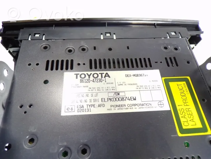 Toyota Prius (XW20) Hi-Fi-äänentoistojärjestelmä 8612047230