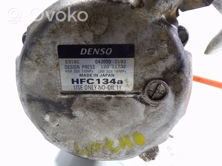 Toyota Prius (XW20) Compressore aria condizionata (A/C) (pompa) 8837047010