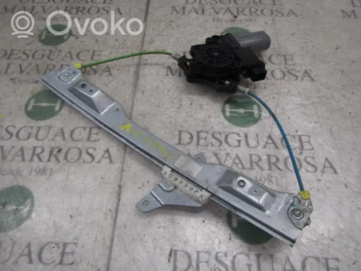 Opel Corsa D Front door manual window regulator 