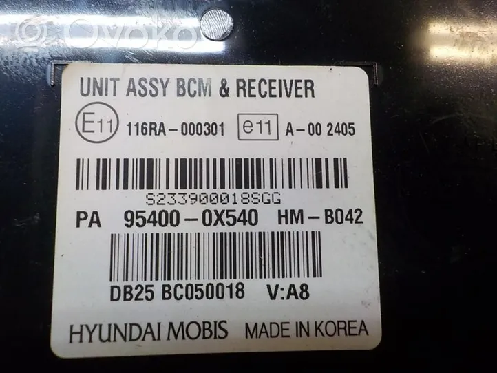 Hyundai i10 Inne komputery / moduły / sterowniki 954000X540