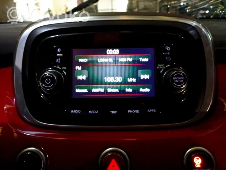 Fiat 500X Unité de contrôle son HiFi Audio 735605097