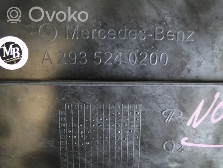 Mercedes-Benz EQC Protezione anti spruzzi/sottoscocca del motore A2935240200