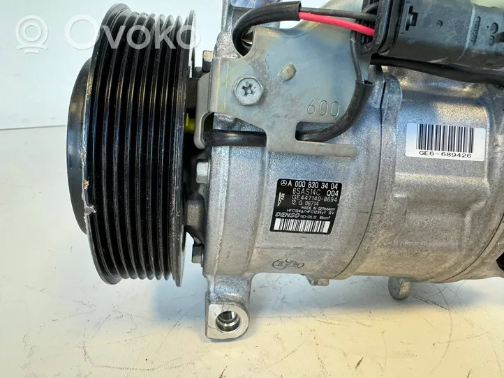 Mercedes-Benz A W177 AMG Compressore aria condizionata (A/C) (pompa) A0008303404