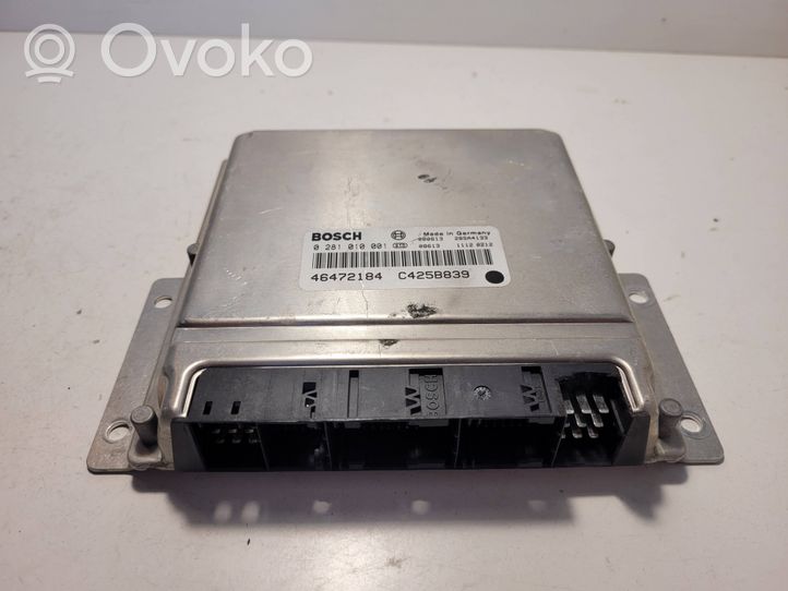 Lancia Lybra Sterownik / Moduł ECU 46472184