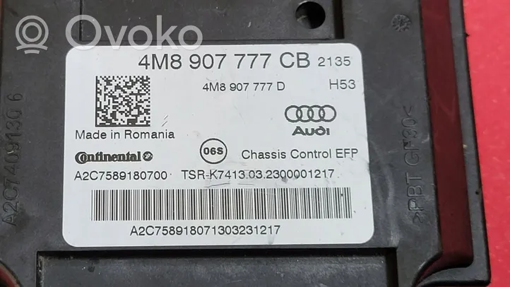 Audi Q8 Sterownik / Moduł zawieszenia pneumatycznego 