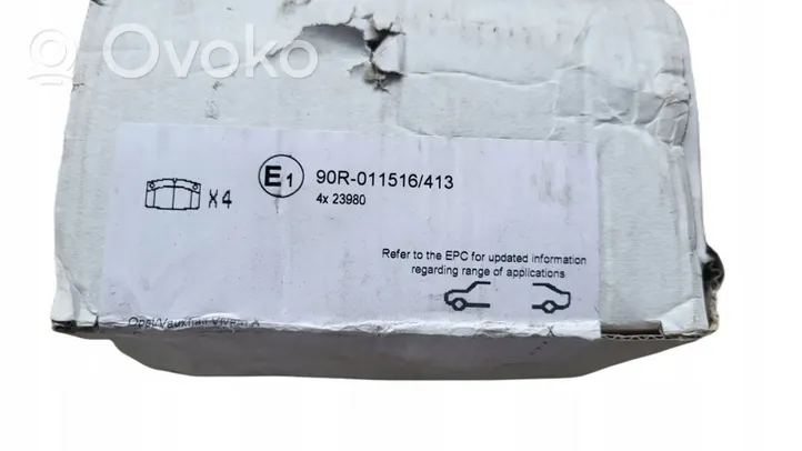 Opel Vivaro Brake pads (rear) 