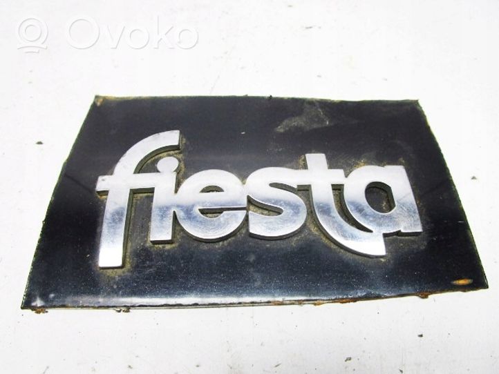 Ford Fiesta Manufacturers badge/model letters -