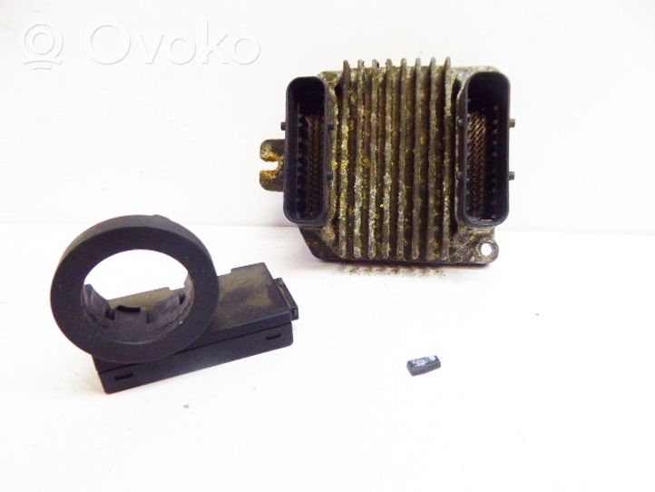 Opel Astra G Engine ECU kit and lock set 