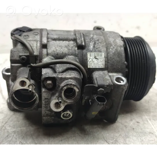 Mercedes-Benz E W212 Ilmastointilaitteen kompressorin pumppu (A/C) A0022303211