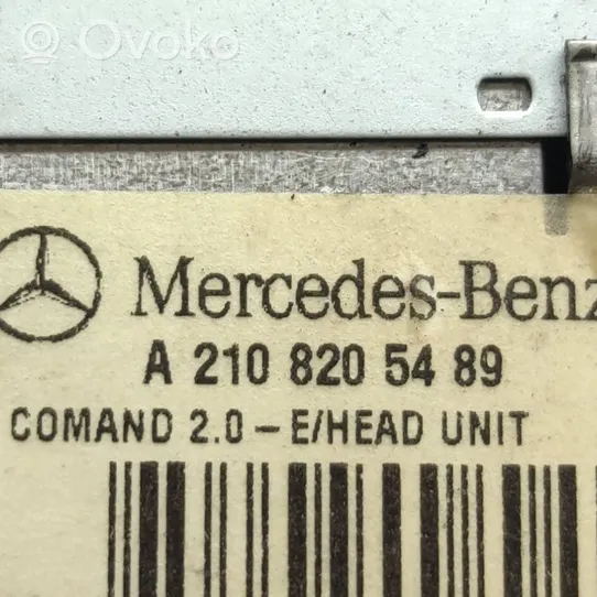 Mercedes-Benz E W210 Radija/ CD/DVD grotuvas/ navigacija A2108205489