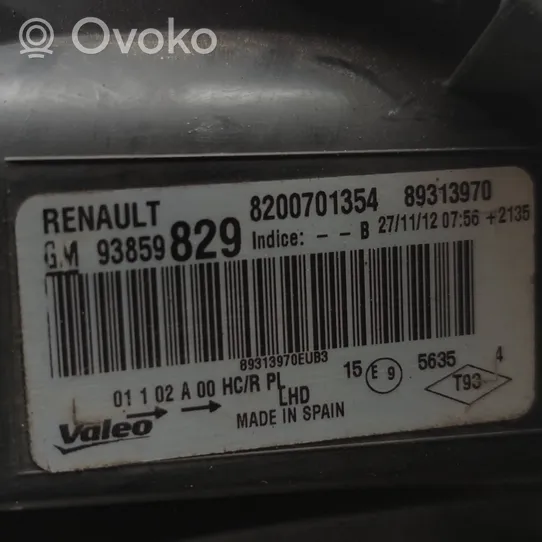 Renault Trafic II (X83) Headlight/headlamp 8200701354