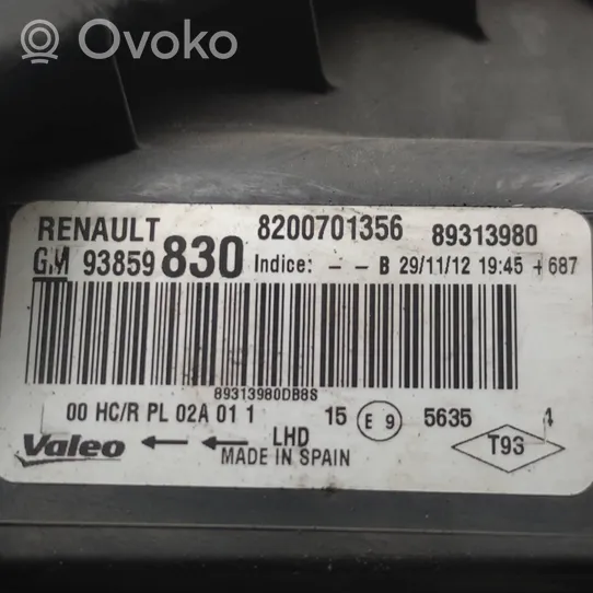 Renault Trafic II (X83) Etu-/Ajovalo 8200701356