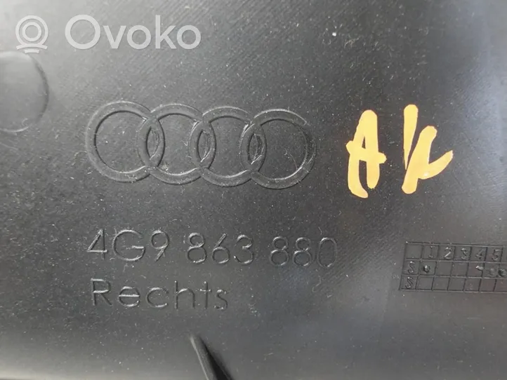 Audi A6 S6 C4 4A Muu vararenkaan verhoilun elementti 4G9863880
