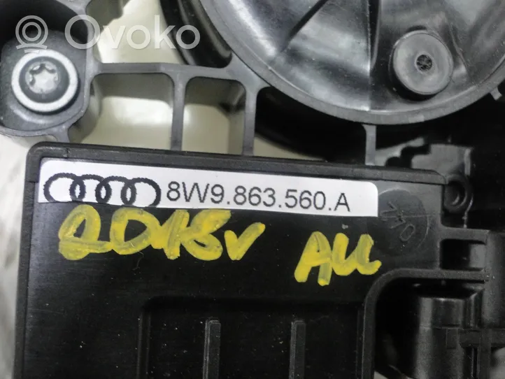 Audi A4 S4 B9 8W Tavarahyllyn kansi 8W9863560A