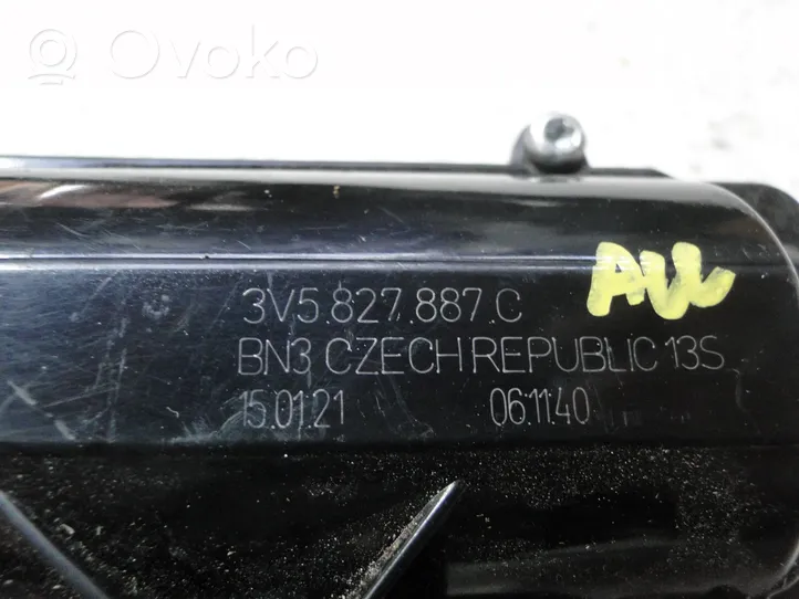 Audi A3 8Y Aizmugurējā pārsega slēdzene 3V5827887C