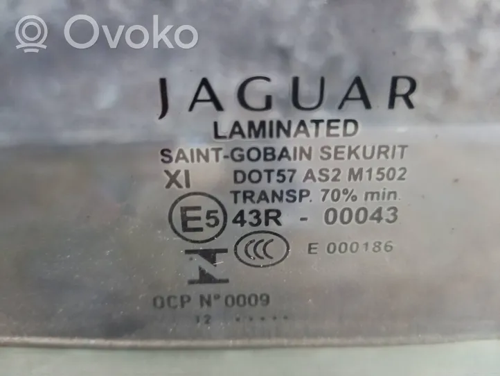 Jaguar XJ X351 Vetro del finestrino della portiera posteriore 43R00043